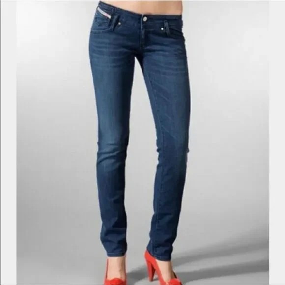 Diesel Matic Stretch Dark Wash 008KX Stretch Skinny Jeans Size 24 x 32 NWT $230 - Picture 10 of 10